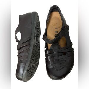 Birkenstock Dark Brown Leather Shoes